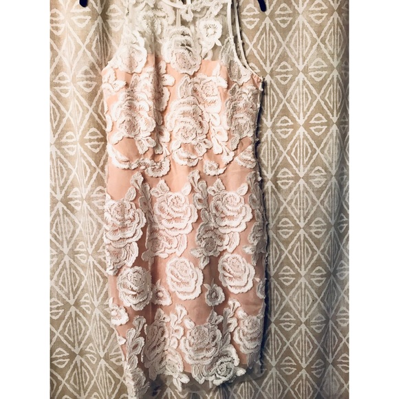 REISS Floral Lace Midi Dress - Picture 4 of 6